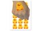 Suspicious Duck Bombastic Side Eye Temporary Tattoo Water Resistant Fake Body Art Set Collection (1 Sheet)